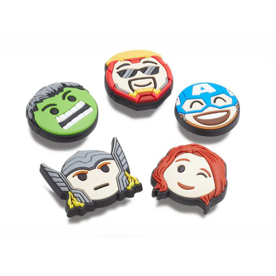 Crocs ჯიბიცი Avengers Emojis 5 Pack