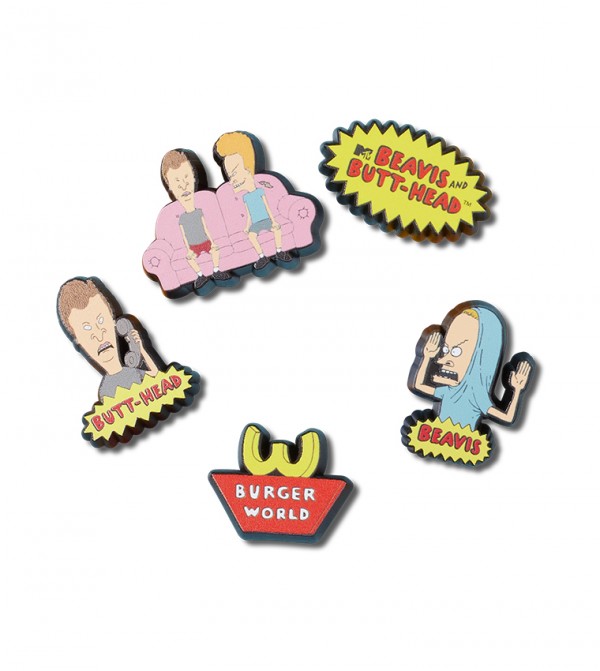 Crocs ჯიბიცი Beavis and Butthead 5 Pack