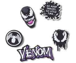 Crocs ჯიბიცი Spider-man Venom 5Pck