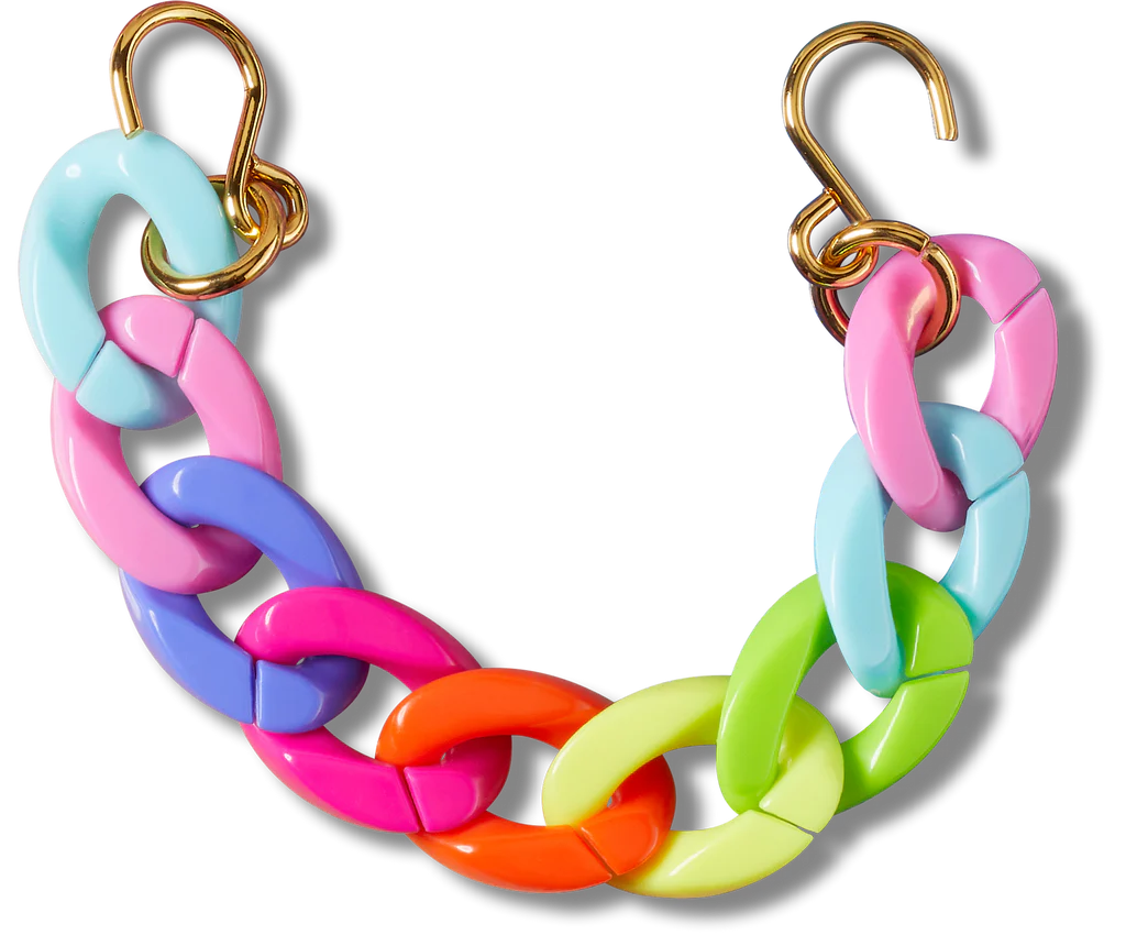 Crocs ჯიბიცი Rainbow Strap Chain