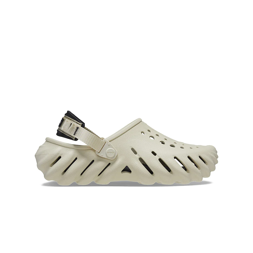 Crocs კლოგი Echo Clog Bone/Blk