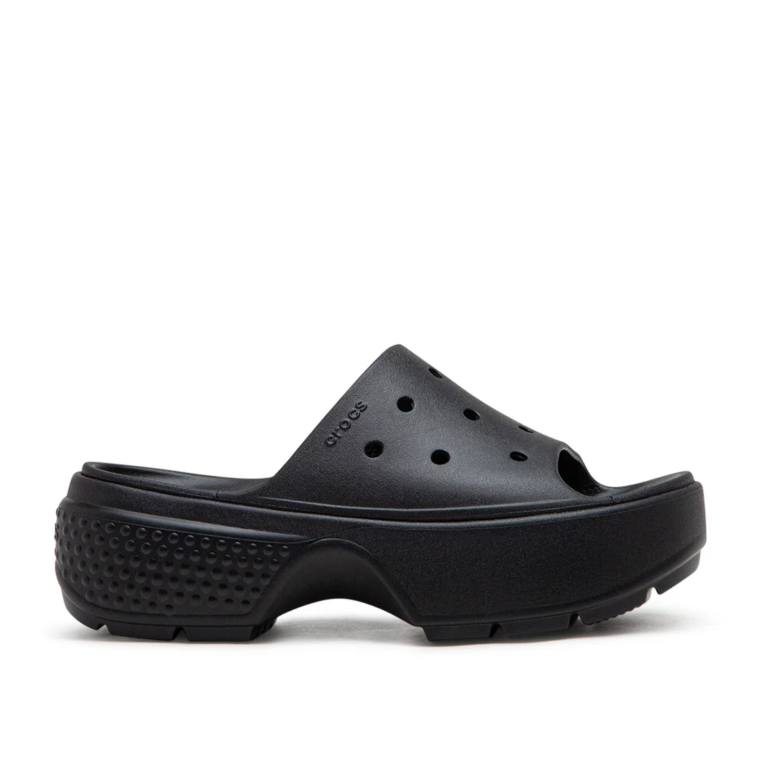 Crocs წყლის ჩუსტი Stomp Slide Blk