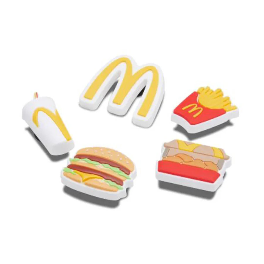 ჯიბიცი McDonalds X Crocs 5pk Jibbitz