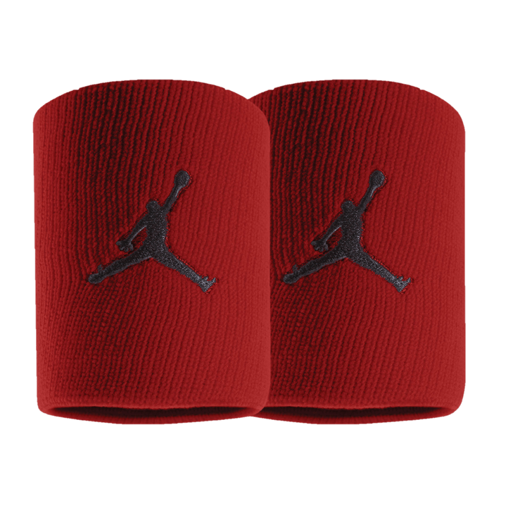 მანჟეტი/აბადოკი JORDAN JUMPMAN WRISTBANDS 2 PK GYM RED/BLACK OSFM