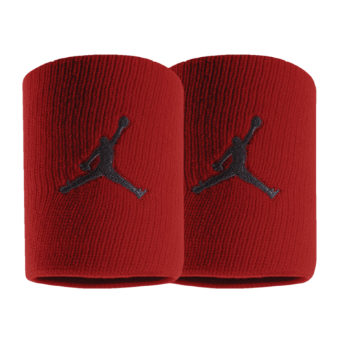 მანჟეტი/აბადოკი JORDAN JUMPMAN WRISTBANDS 2 PK GYM RED/BLACK OSFM