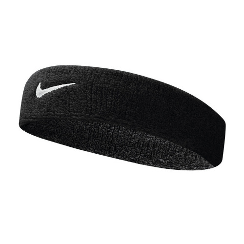 მანჟეტი/აბადოკი NIKE SWOOSH HEADBAND BLACK/WHITE OSFM