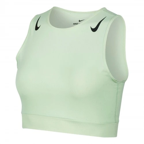 Nike ქალის მაისური W NK AEROSWIFT CROP TOP