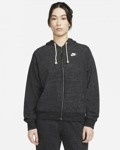 Nike ქალის ჯემპრი W NSW GYM VNTG EASY FZ HOODIE