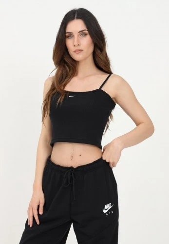 Nike ქალის მაისური W NSW ESSNTL RIB CROP TOP