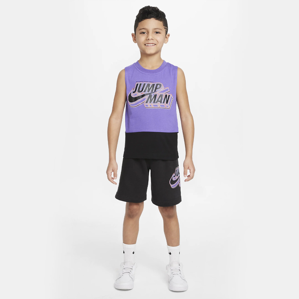 ბავშვის სპორტული კომპლექტი JDB JUMPMAN X NIKE MUSCLE TANK
