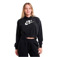 Nike ქალის ჯემპრი W NSW CLUB FLC GX CROP HDY