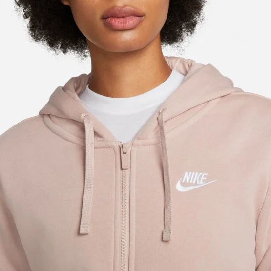 Nike ქალის ჯემპრი W NSW CLUB FLC FZ HOODIE STD