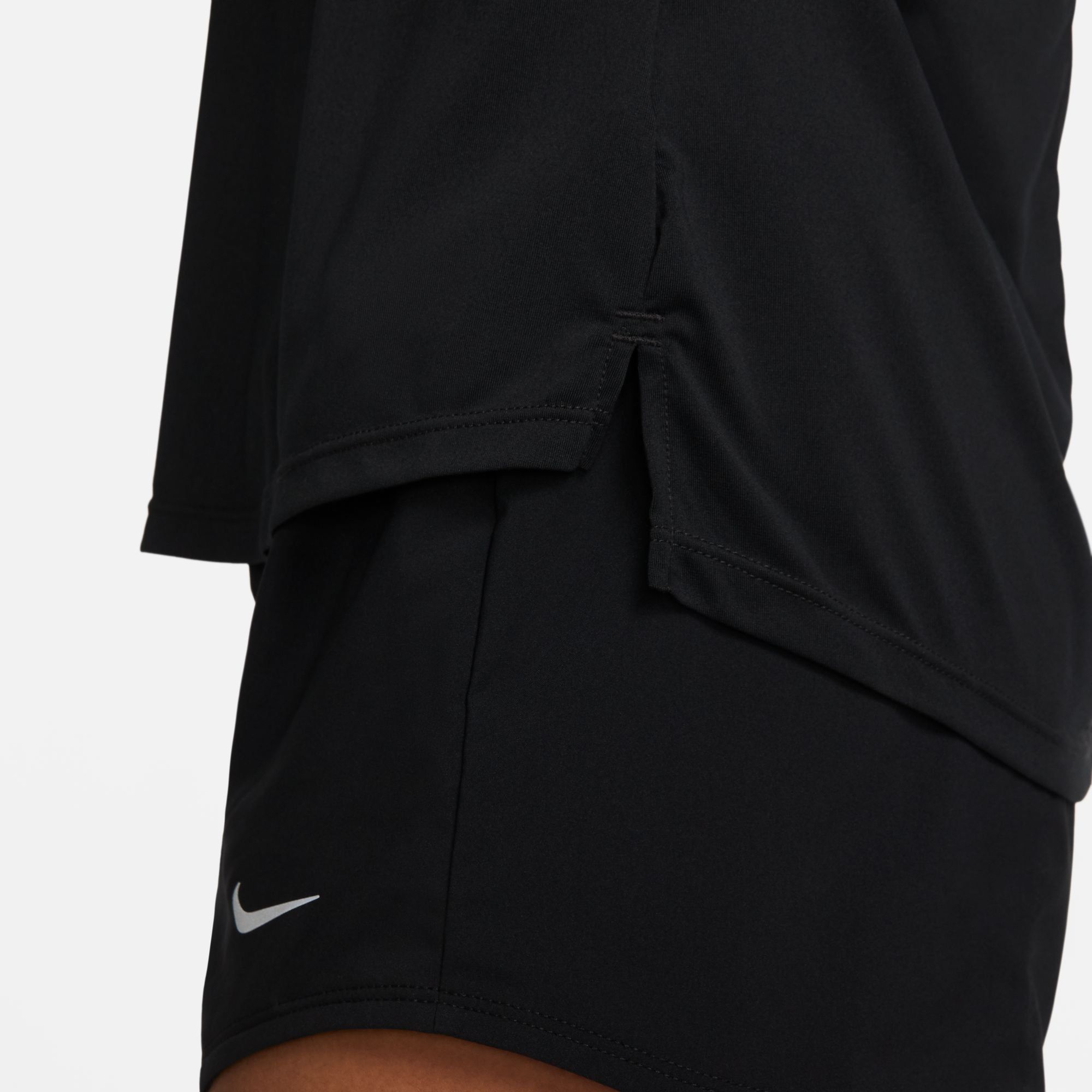 Nike ქალის მაისური W NK ONE DF SS STD TOP GRX HYB