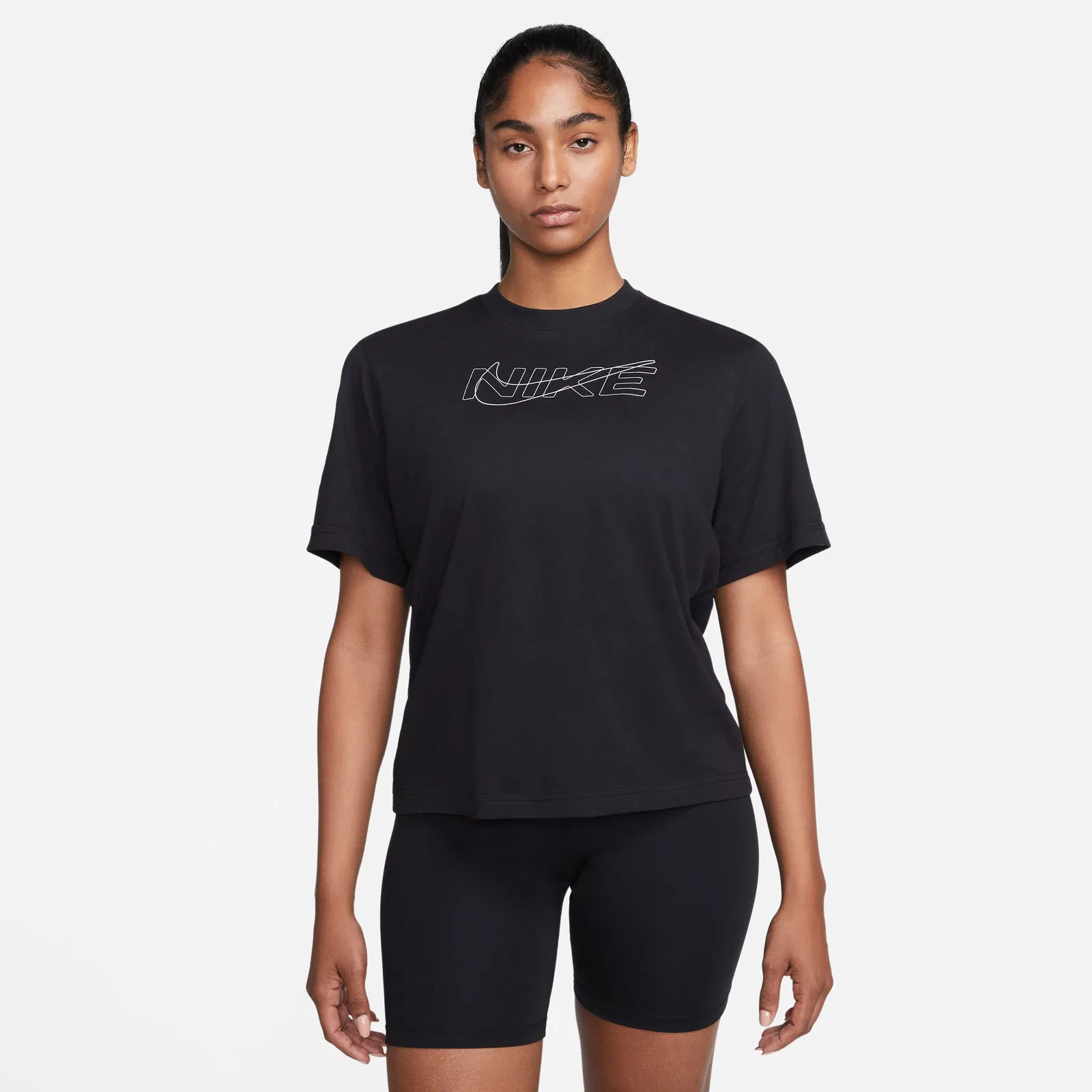 Nike ქალის მაისური W NK DF TEE SS BOXY