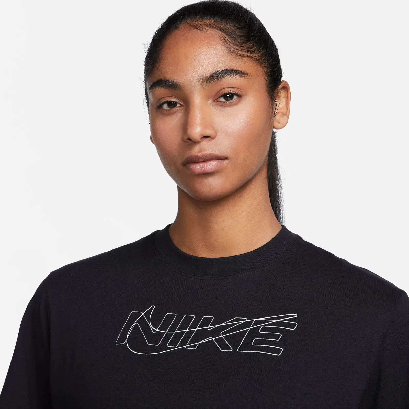 Nike ქალის მაისური W NK DF TEE SS BOXY