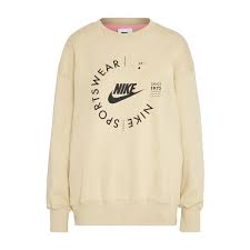 Nike ქალის ჯემპრი W NSW FLC OS CREW PRNT SU