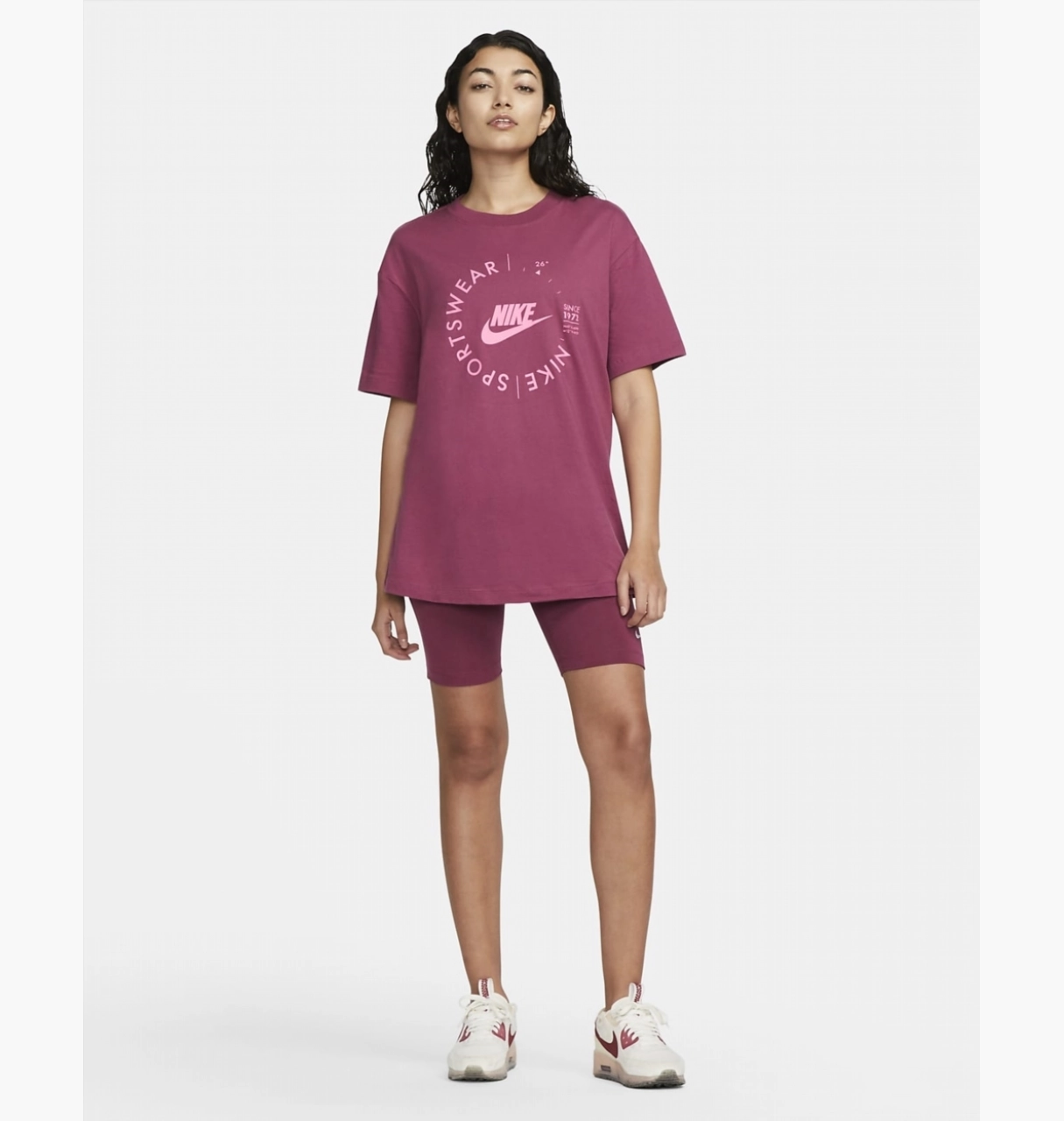 Nike ქალის მაისური W NSW TEE BF PRNT SU
