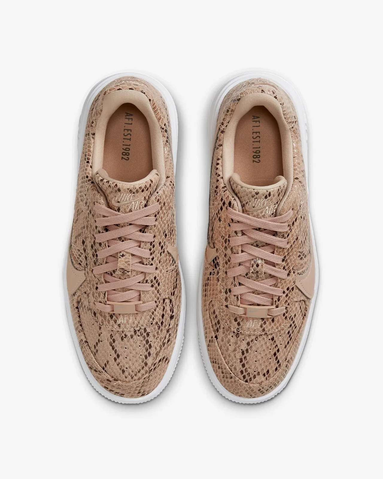 Nike ქალის სპორტული ფეხსაცმელი W AF1 PLT.AF.ORM
