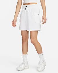 Nike ქალის შორტი W NSW ESSNTL WVN HR SHORT
