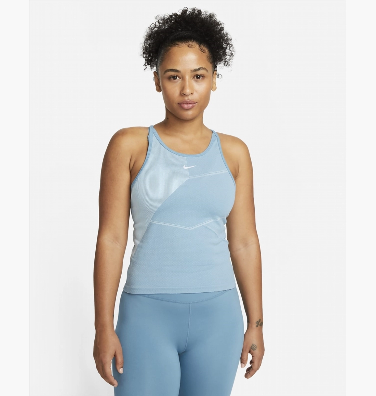 Nike ქალის მაისური W NK DFADV AURA SLIM NVLT TANK