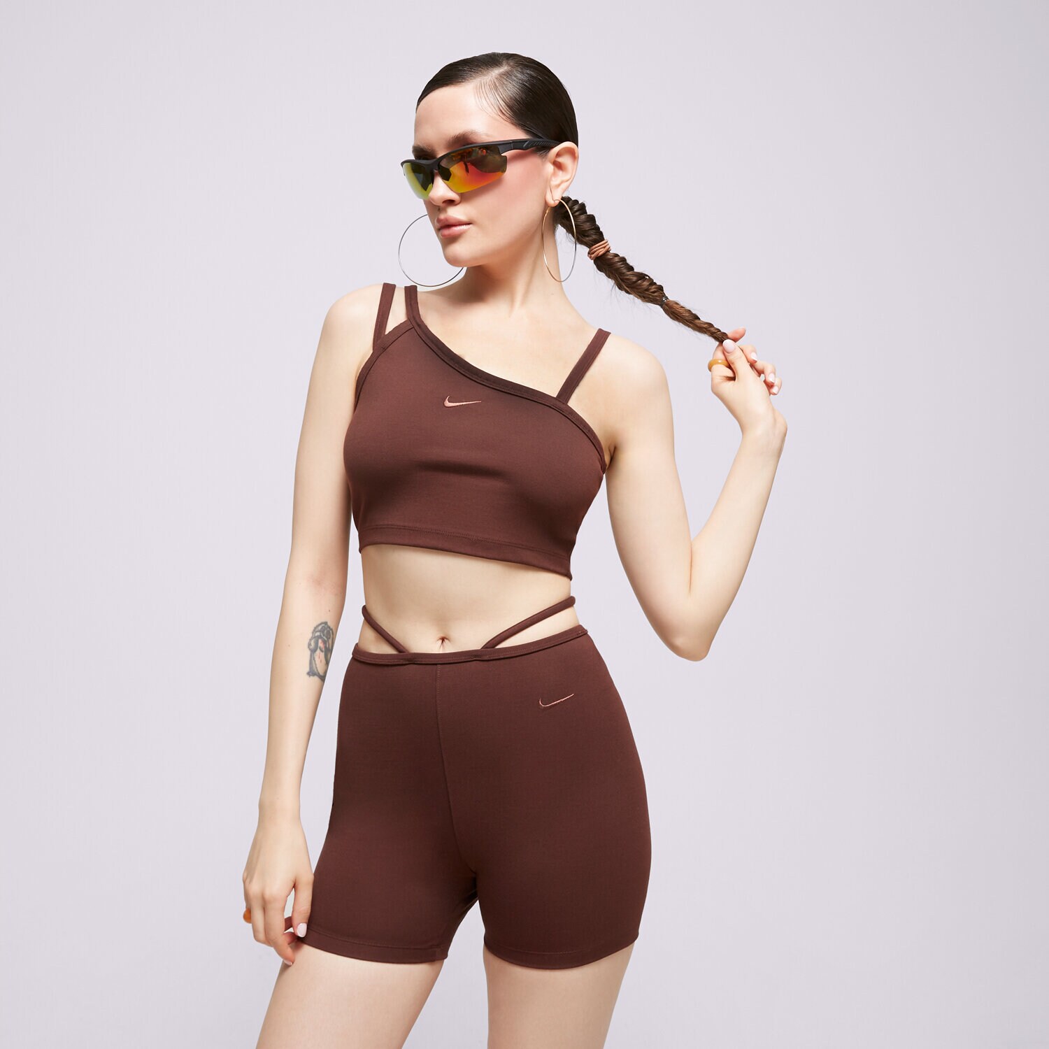 Nike ქალის მაისური W NSW EVRDY MOD AYSM CROP TANK
