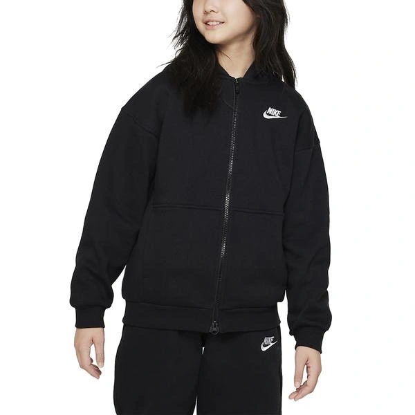 Nike ბავშვის ჯემპრი G NSW CLUB FLC OVRSZD FZ LBR
