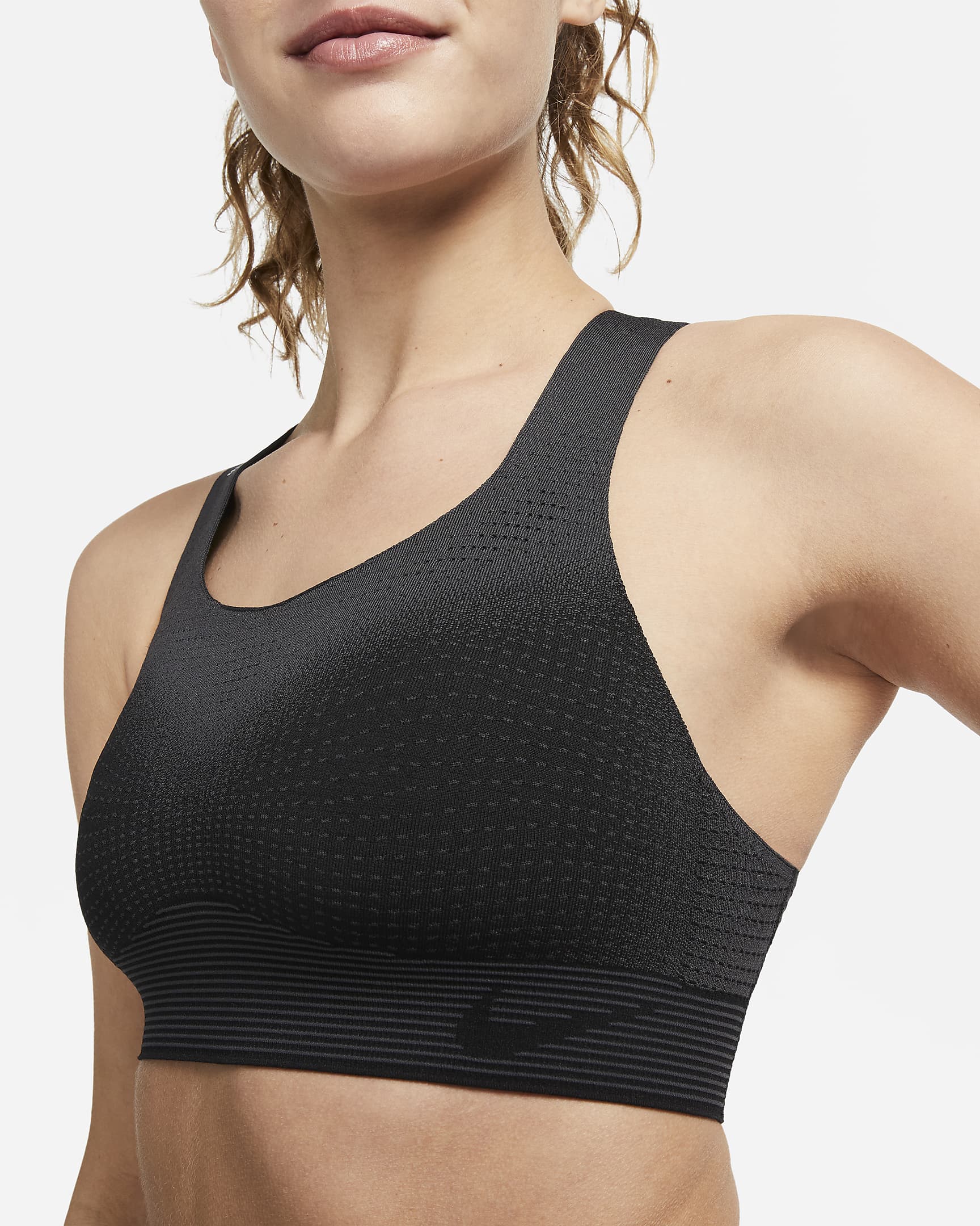 Nike ქალის მაისური W NK SWSH FLYKNIT BRA