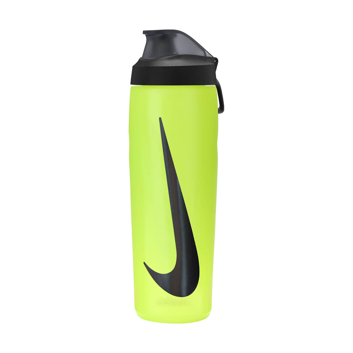 ბოთლი NIKE REFUEL BOTTLE LOCKING LID 24 OZ VOLT/BLACK/BLACK IRIDESCENT 24OZ