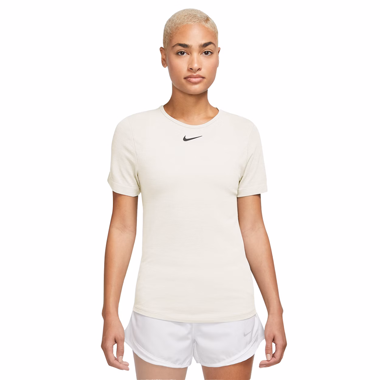 Nike ქალის მაისური W NK SWIFT WOOL DF SS TOP