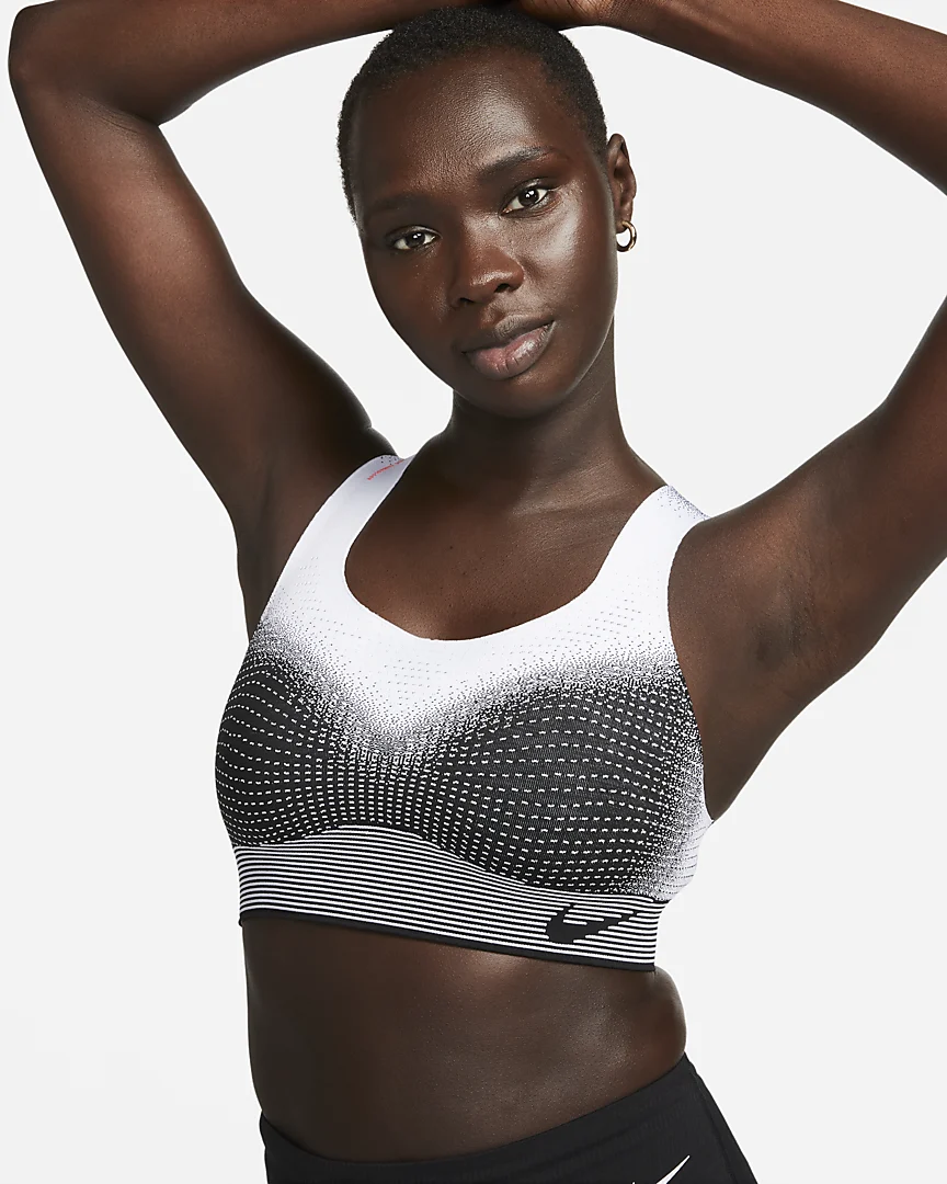 Nike ქალის მაისური W NK SWSH FLYKNIT BRA