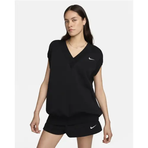 ქალის ქურთუკი W NSW PHNX FLC SLVLS V-NECK