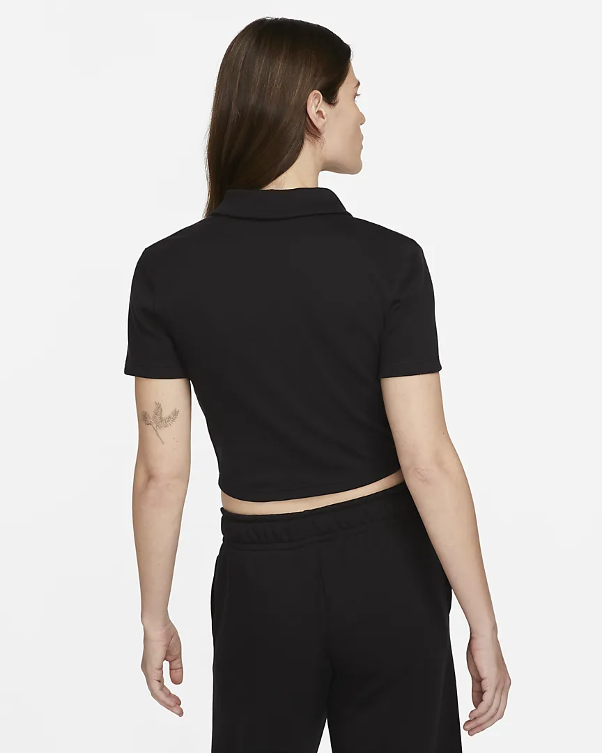 Nike ქალის მაისური W NSW ESSNTL SS POLO TOP