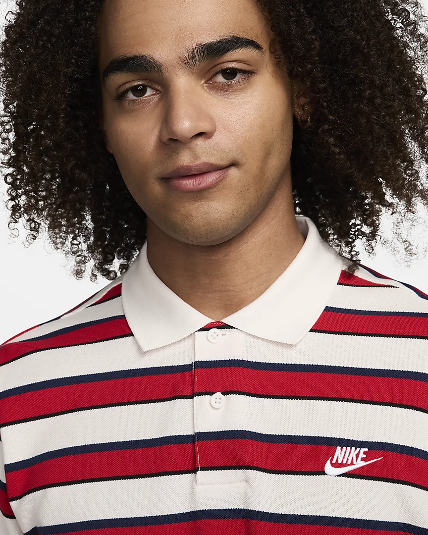 მამაკაცის პოლო მაისური M NK CLUB STRIPE POLO