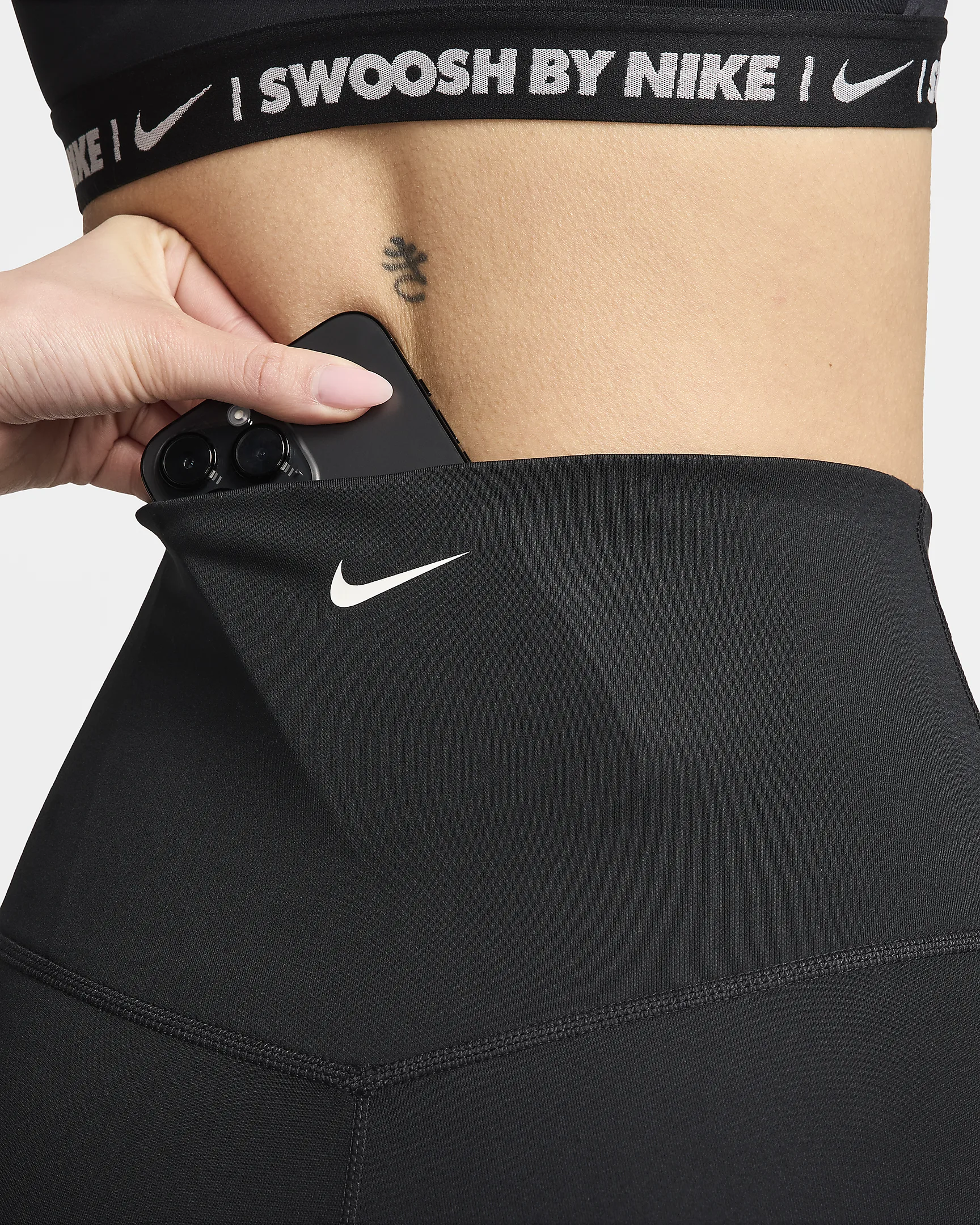 Nike ქალის შორტი W NK ONE DF HR SHRT GLS