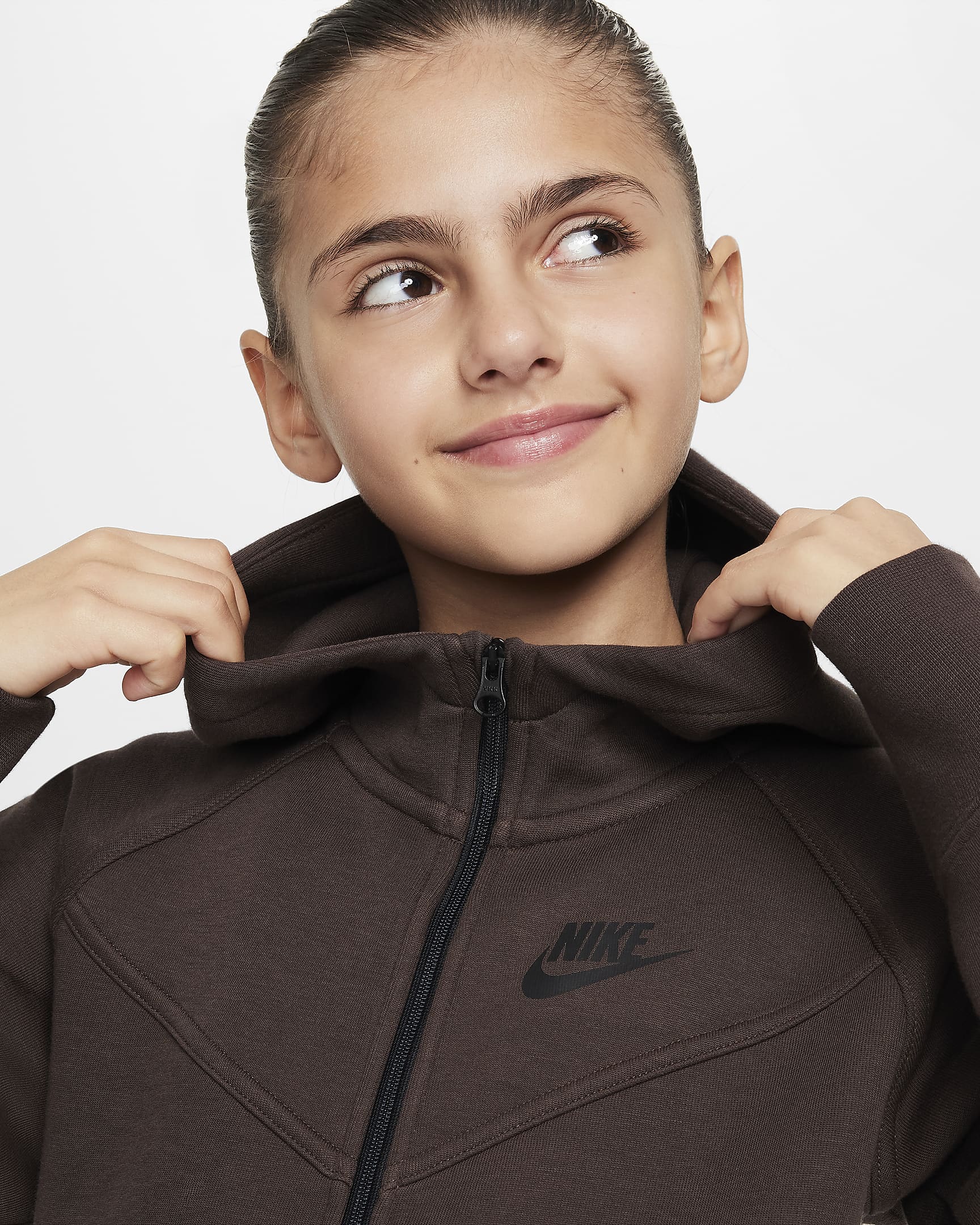 Nike ბავშვის ჯემპრი G NSW TCH FLC HD FZ LS