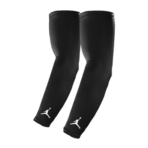 მანჟეტი/აბადოკი JORDAN SHOOTER SLEEVES BLACK/WHITE L/XL