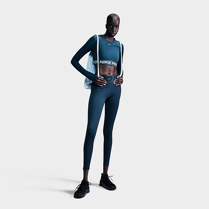Nike ქალის მაისური NIKE PRO DF 365 CROP LS