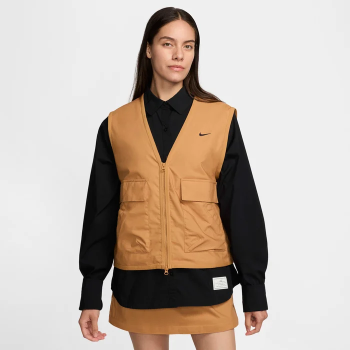 Nike ქალის ქურთუკი W NSW ESSTL WVN LSE CRGO VEST