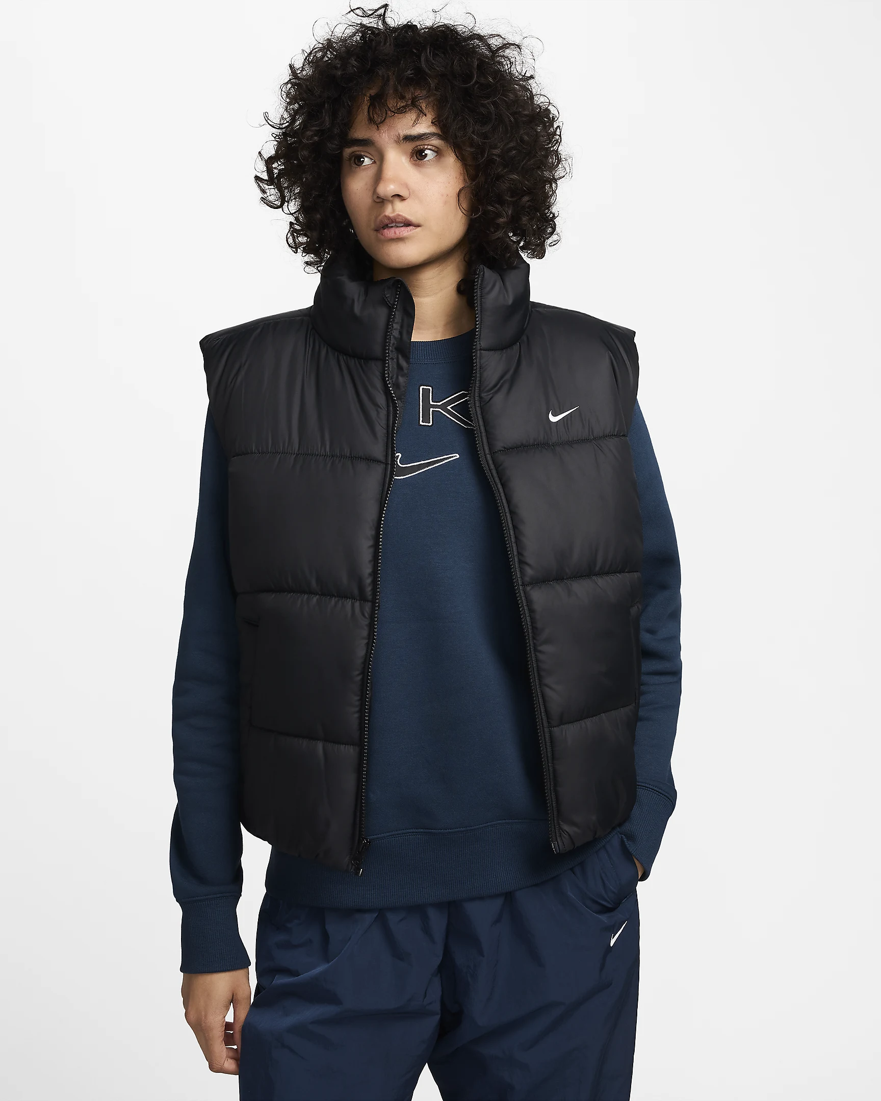 ქალის ქურთუკი W NSW TF SYNFL NK CLSC VEST