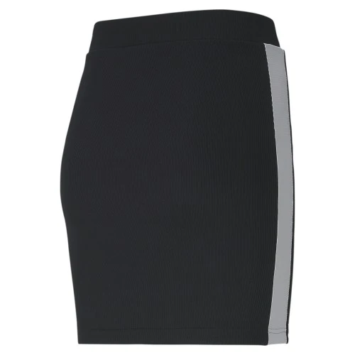 Puma ქალის შორტი Classics Ribbed Skirt