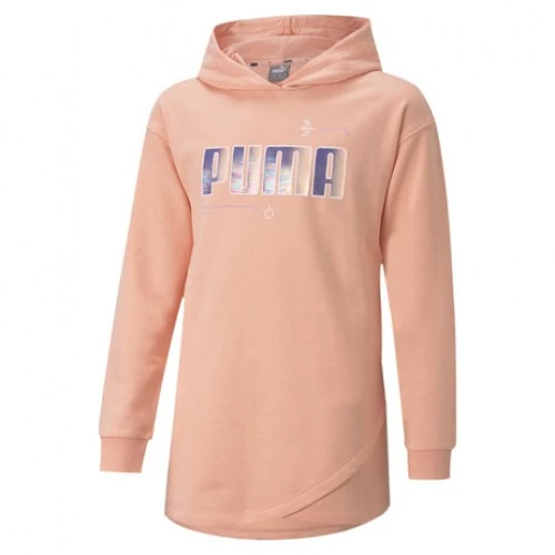 Puma ბავშვის ჯემპრი Alpha Elongated Hoodie TR G