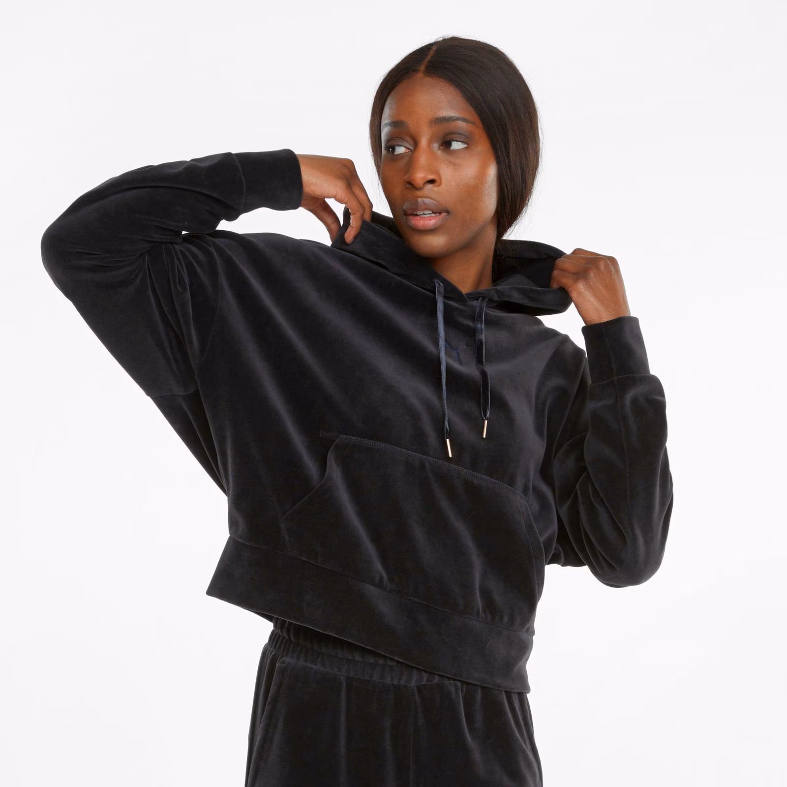 Puma apparel Her Velour Hoodie