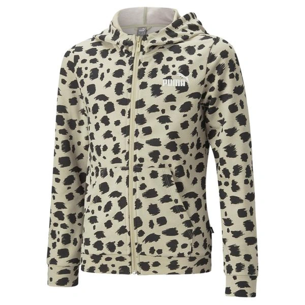 Puma ბავშვის ჯემპრი ESS+ ANIMAL AOP Full-Zip Hoodie TR G Gra
