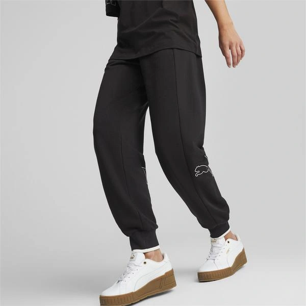 Puma ქალის შარვალი PUMA POWER Colorblock High-Waist Pants T
