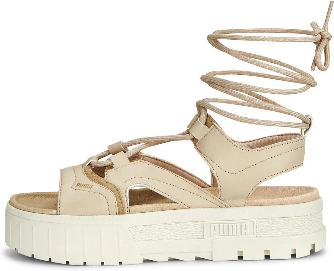 Puma შლოპანცი Mayze Sandal Laces Wns Granola-Frosted I