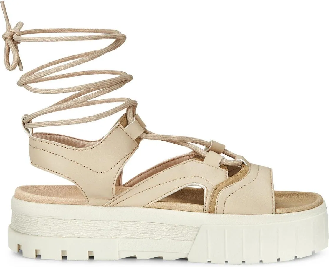 Puma შლოპანცი Mayze Sandal Laces Wns Granola-Frosted I