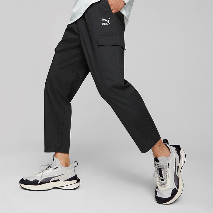 Puma შარვალი Classics Woven Pants Puma Black