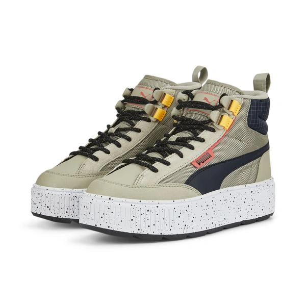 Puma ქალის ბოტასი Karmen Mid Open Road Pebble Gray-Puma Bl