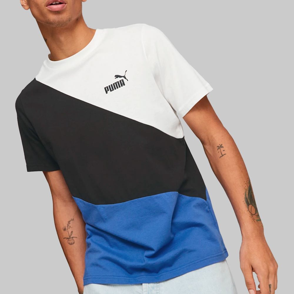 Puma მაისური PUMA POWER Cat Tee Royal Sapphire