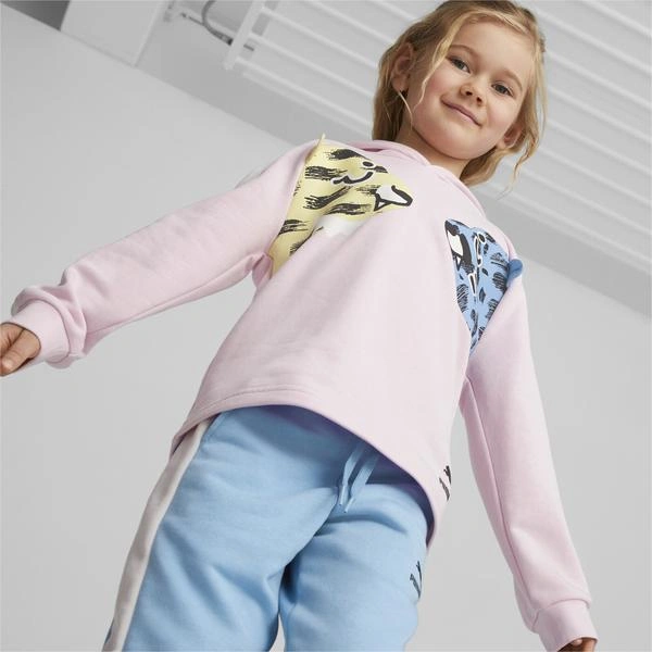Puma ბავშვის ჯემპრი T7 PUMAMATES Hoodie TR Pearl Pink